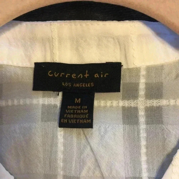 Anthropologie Current Air sleeveless button down top. - Picture 7 of 13